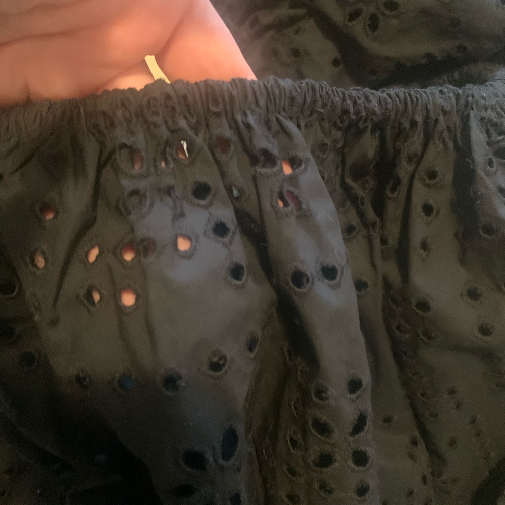 Matteau BLACK eyelet broderie set - Picture 3 of 13